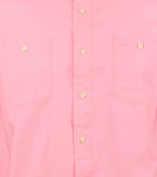 Polo Ralph Lauren Men's Classic Fit Washed Poplin Shirt Pnk X-Large Pink