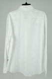 Customer Return Hugo Boss Men's Slim Fit Rod Long Sleeve Sport Shirt 2XL White