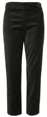 Ralph Lauren Women's Plus Size Stretch Velvet Skinny Ankle Pants