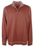 Men's Big & Tall Flipfield Snap Mock Reversible Pullover...