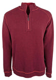 Devolución del cliente Tommy Bahama BigTall Reversible Flip Side Classic Half Zip para hombre