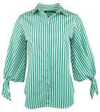 Lauren Ralph Lauren Women's Petite Striped Shirt