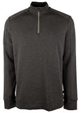 Hugo Boss Men's Big and Tall Sidney Jersey Quarter Zip Pullover-OG-4XL