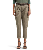 Ralph Lauren Women's Micro Sanded Twill Cargo Pants