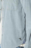 Tommy Bahama Men's Big & Tall Coastline Cord Button Down Shirt in Dark Fern, Size 4XLB