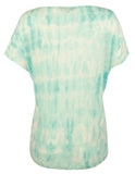 Lauren Ralph Lauren Women's Petite Tie Dye Linen Knit Top