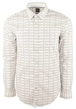Hugo Boss Men's Ronni Slim Fit Long Sleeve Shirt Medium Multicolor