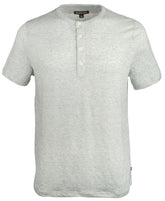 Michael Kors Men's Henley Short Sleeve Shirt HG XL