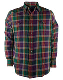 Polo Ralph Lauren Men's Plaid Dobby Twill Western Shirt M S