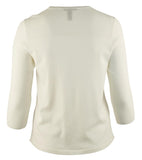 LAUREN RALPH LAUREN Women's Plus Size Mesh Sleeve Crewneck Sweater