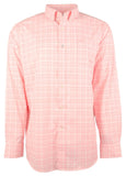 Southern Tide Erkek Intercoastal Keoee Ekose Uzun Kollu Spor Gömlek X-Large Gül Allığı