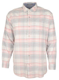 Tommy Bahama Men's Big & Tall Long Sleeve Coastline Cord Carmel Plaid Shirt 3XLT