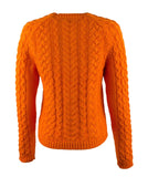 Polo Ralph Lauren Women's Aran-Knit Crewneck Sweater-SO-XS