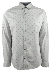Michael Kors Men's Dobby Slim Fit Long Sleeve Shirt