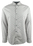 Michael Kors Men's Dobby Slim Fit Long Sleeve Shirt