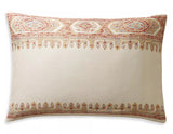 Ralph Lauren Home Camile Paisley King Sham Coral Chambray 20 x 36 IN