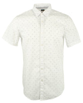 Hugo Boss Men's Slim Fit Ronn Button Down Short Sleeve Shirt 2XL Pastel Blue