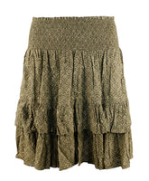 Lauren Ralph Lauren Women's Plus Size Printed Tiered Skirt