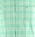 Southern Tide Men's Convoy Plaid Intercoastal Long Sleeve Shirt C S