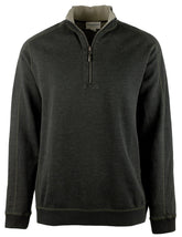 Tommy Bahama Flipsider Sudadera reversible con media cremallera para hombre, talla mediana