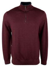 Michael Kors Men's Quarter Zip Merino Sweater-C-Small