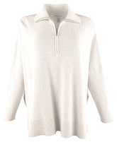 Tommy Bahama Women's Shimmer Bonita Half Zip Long Sleeved Poncho Top-PGH-XXS/XS