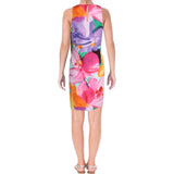Lauren Ralph Lauren Women's Floral Print Crepe Shift Dress