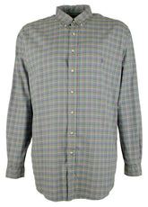 Customer Return Polo Ralph Lauren Men's Classic Fit Plaid Long Sleeved