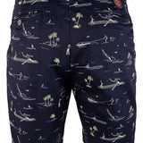 Polo Ralph Lauren Men's Classic Fit Golf Flat Front Shorts Navy Blue