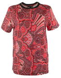 Lauren Ralph Lauren Women's Paisley Linen Blend Shirt-R-M