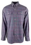 Southern Tide Men's Stretch Plaid Button Down Work Shirt Large Nightshade