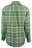 Polo Ralph Lauren Men's Classic Fit Linen Plaid Long Sleeves Shirt