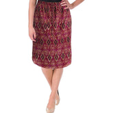 Lauren Ralph Lauren Women's Ikat Print Crepe Skirt