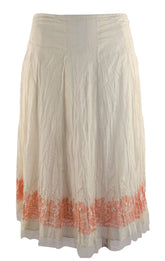 Gianni Bini Women's Shell Accented Pleated Skirt-I-8