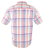 Tommy Bahama Men's Block Party Stretch Short Sleeve Button-Down Shirt Medium