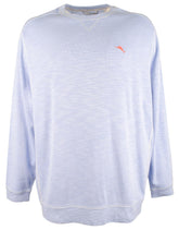 Tommy Bahama Men's Big & Tall Tobago Bay Crewneck Sweatshirt Sweater (4X-Large Big, Lt Sky)