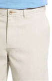Tommy Bahama - Pantalones cortos chinos de mezcla de seda con diseño de espiga Havana para hombre, color caqui arena 30
