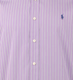 Customer Return Polo Ralph Lauren Men's Classic Fit Striped Button Down Shirt 16.5 (34-35)