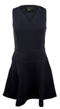 Armani Exchange Women's V Neck Fit And Flare Dress