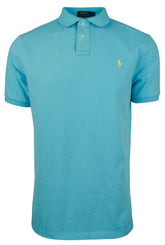 Polo Ralph Lauren Men's Custom Fit Short Sleeve Mesh Polo Shirt FTrq Small