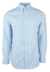 Southern Tide Men's Cocodella Check Trim Fit Long Sleeve OC Small