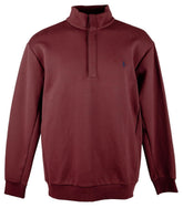 POLO RALPH LAUREN Men's Big & Tall Double-Knit Quarter Snap Pullover Shirt Rd...