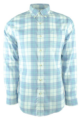 Customer Return Southern Tide Men's Trim Fit Plaid Button Down Shirt Medium