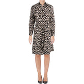 Lauren Ralph Lauren Women's Crepe Fit & Flare Shirt Dress M 6