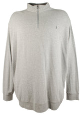Polo Ralph Lauren Men's Big & Tall Long Sleeve Luxury Jersey Quarter Zip