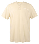 Tommy Bahama Men's Schooner Stripe Short Sleeve Henley T-Shirt BSnd Medium