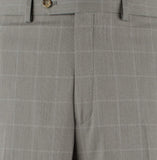 Ralph Lauren Men's Comfort Flex Flat Front Dress Pants 36WX32L Light Grey