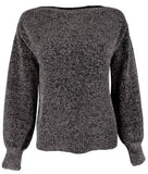 Tommy Bahama Women's Luna Chenille Boatneck long Sleeve Sweater NGry XS