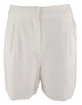 Vince Camuto Women's Summer Heat Solid Pull On Shorts Ivory 6