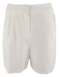 Vince Camuto Women's Summer Heat Solid Pull On Shorts Ivory 6